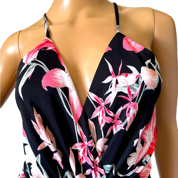 Charlotte Russe Floral Spaghetti Strap Women’s Dress - Picture 9 of 12